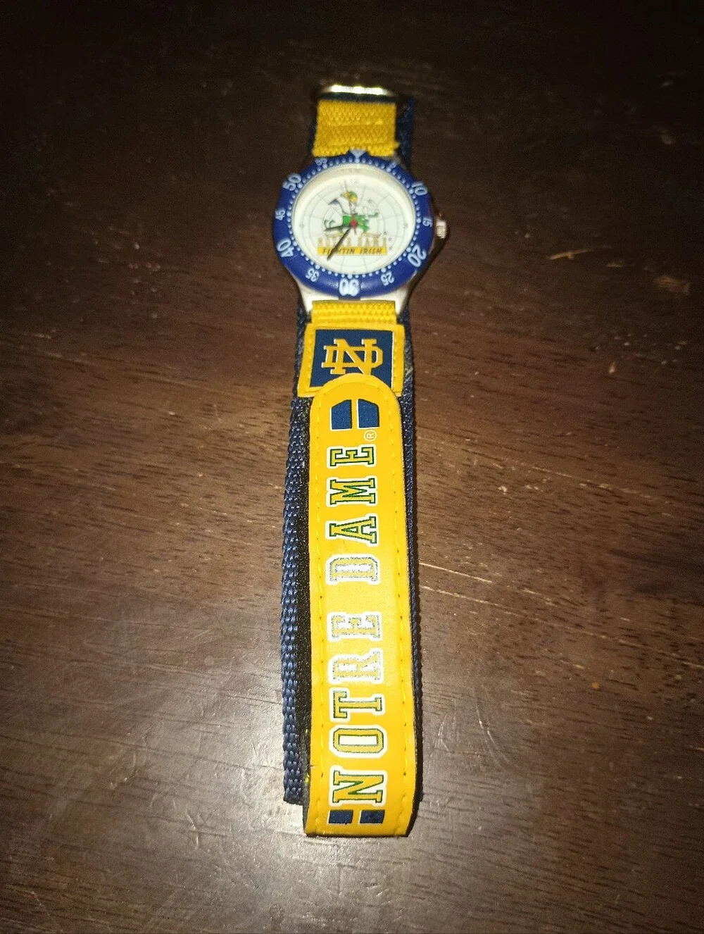 V-Sport Notre Dame Fighting Irish Watch Leprechaun Logo
